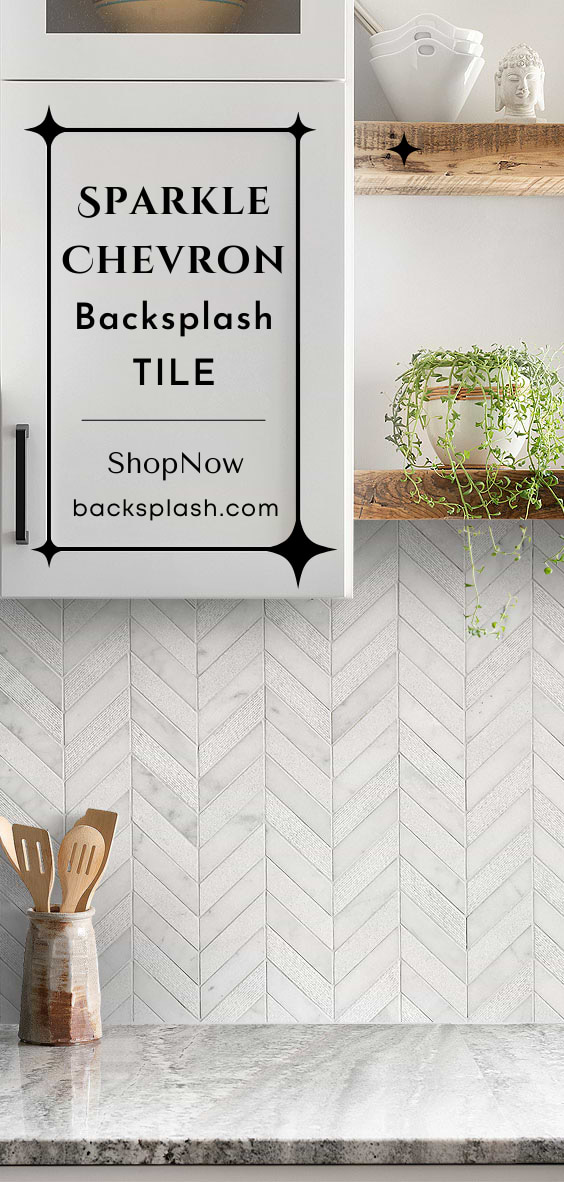 Marble Chevron Tile BA631613 2