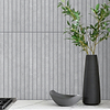 Modern Long Porcelain Gray Mosaic Tile BA4503