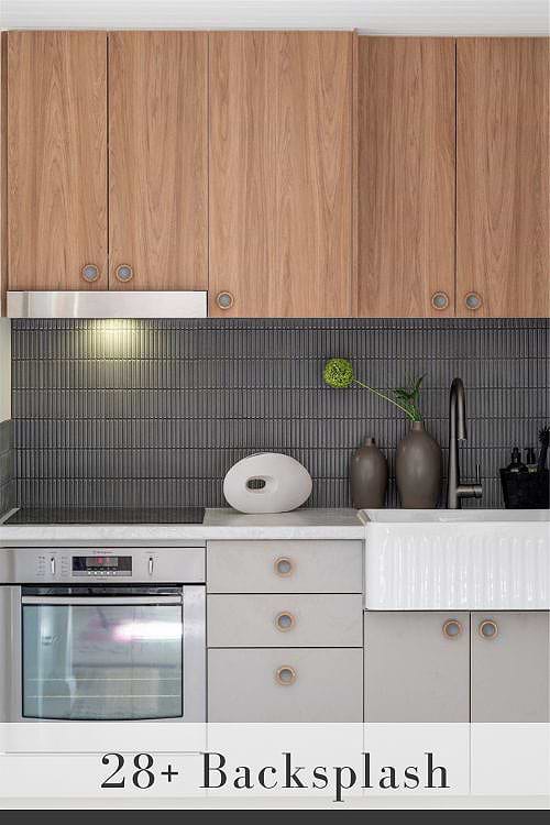 Porcelain Tile Backsplash