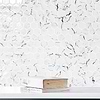 White Hexagon Marble Look Glass Mosaic Backsplash Tile BA5509 1