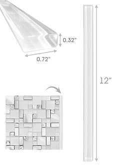 glass white edge
