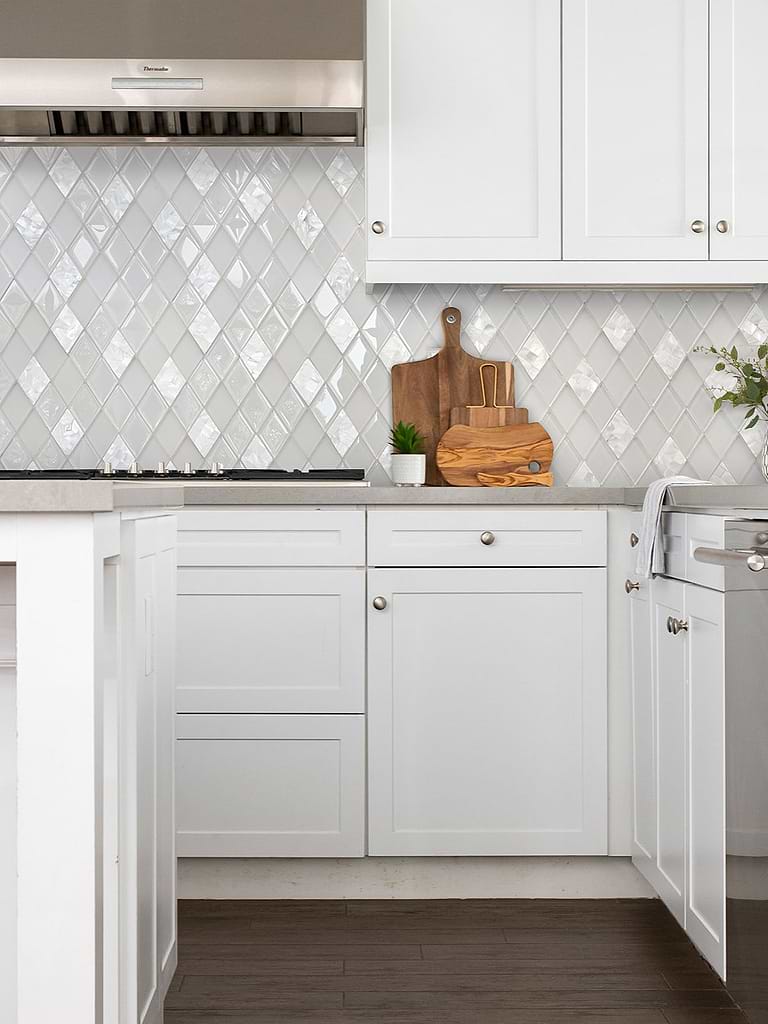 30+ Diamond Tile Backsplash ( SLEEK SHAPES ) - Striking Tile Designs