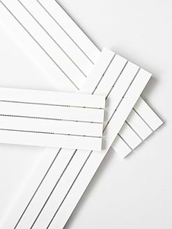 Modern Long Marble Pure White Backsplash Mosaic Tile BA1078 3
