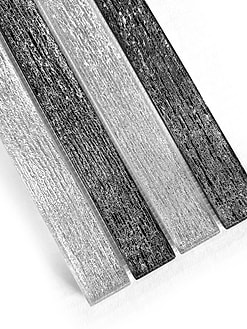 Shimmery Textured Black and White Glass Backsplash Tile BA8024 3