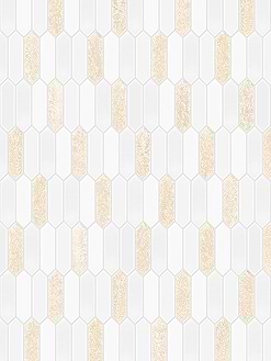 Glass Gold Pearl Picket Backsplash Tile BA6711 5