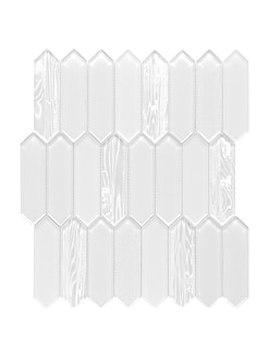 Glass Pearl Picket Backsplash Tile BA6701 1