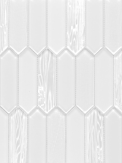 Glass Pearl Picket Backsplash Tile BA6701 2