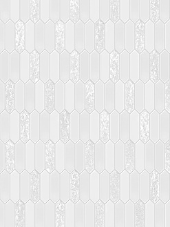 Glass Sparkle Pearl Picket Backsplash Tile BA6709 6