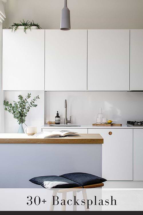 Glass Sheet Backsplash