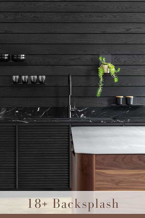 Kitchen Paneling Backsplash