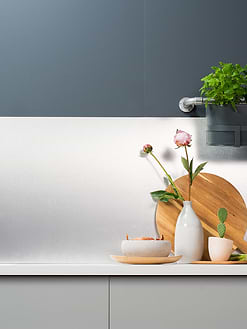 Modern Silver Steel Metal Groutless Backsplash Tile BA8802