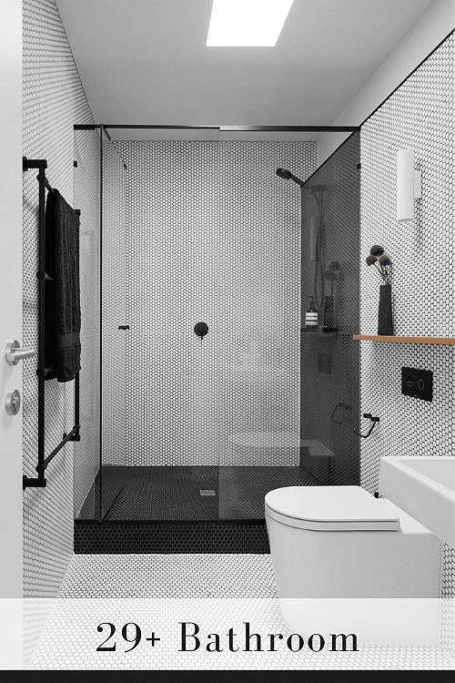 Penny Tile Bathroom