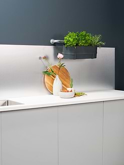 Sleek Modern Silver Steel Metal Groutless Backsplash Tile BA8802