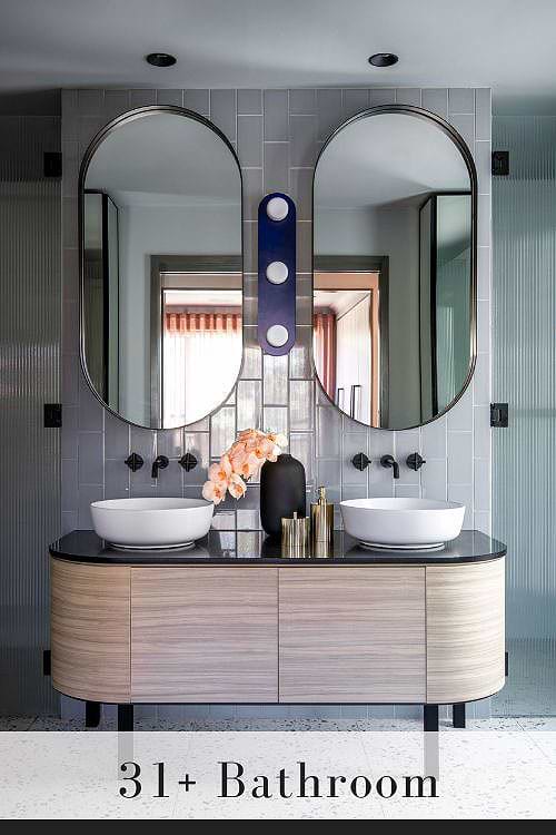 Wood Double Vanity Ideas