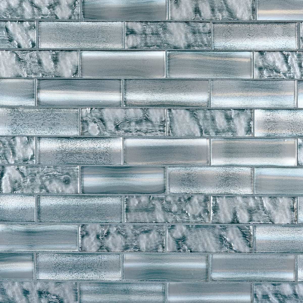 Space Blue Subway Glass Backsplash Tile BA6202 5