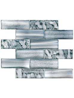 Space Blue Subway Glass Backsplash Tile BA6202