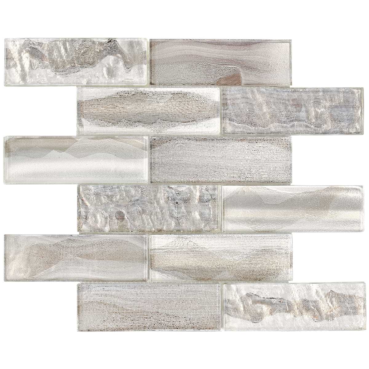 Space Brown Subway Glass Backsplash Tile BA6201 1