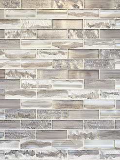 Space Brown Subway Glass Backsplash Tile BA6201 3