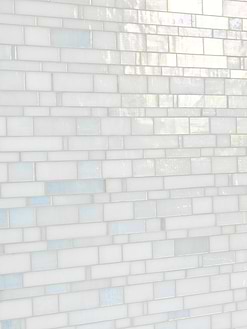 Pearl Glass Subway Hand Cut Artisan Mosaic Tile BA7016 4