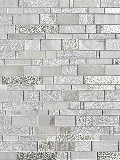Diamond Gray Glass Subway Hand Cut Artisan Mosaic Tile BA7020 4