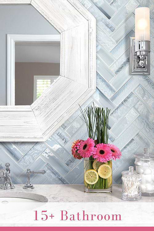 Backsplash for Bathroom Vanity