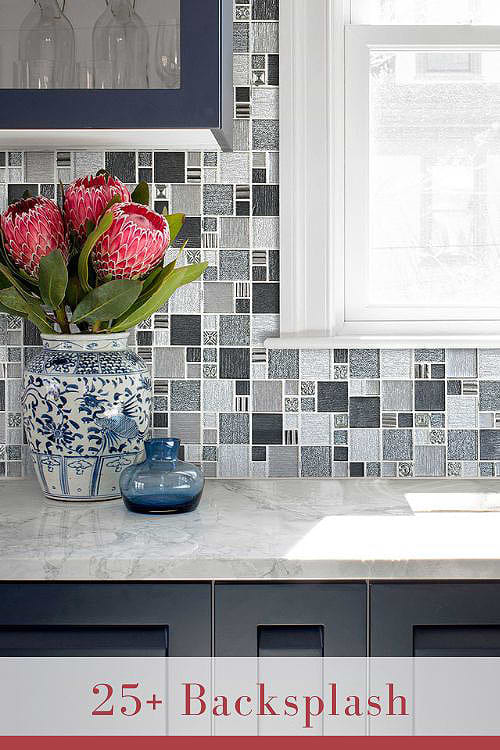 Ceiling Height Backsplash