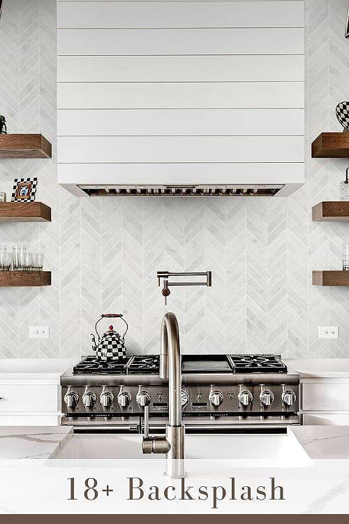 Marble Mosaic Tile Backsplash