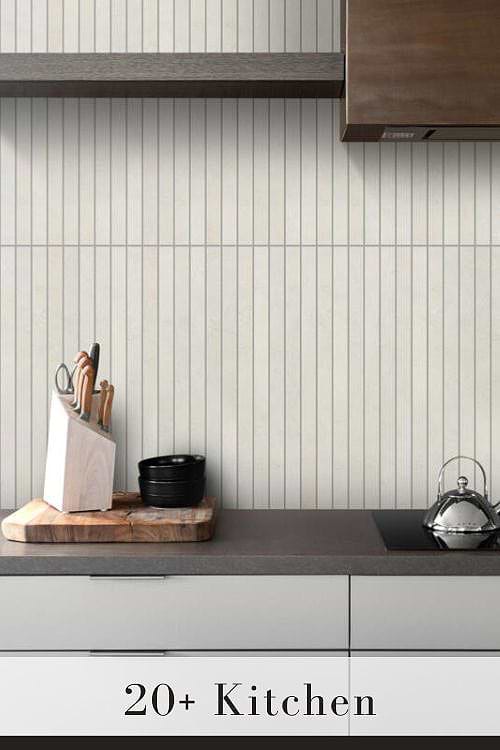 Modern Backsplash For Dark Countertops
