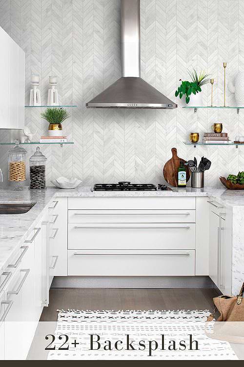 Modern Marble Backsplash Ideas