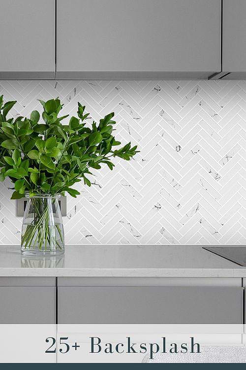 Modern Mosaic Tile Backsplash