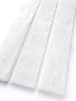 Milky White Glass Subway Backsplash Tile BA6707 5