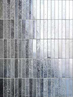 Modern Gray Metallic Backsplash Tile BA6205 4