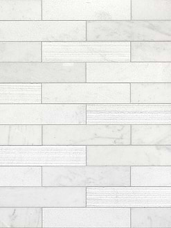 Large White Marble Subway Backsplash Tile BA8035 3
