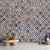 Rusty Brown Gray Diamond Slate Backsplash Tile BA1067