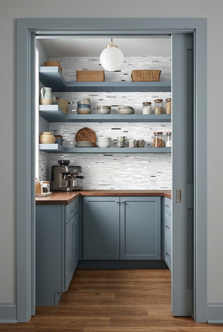 White Glass Quartz Liner Kitchen Mosaic BA62038