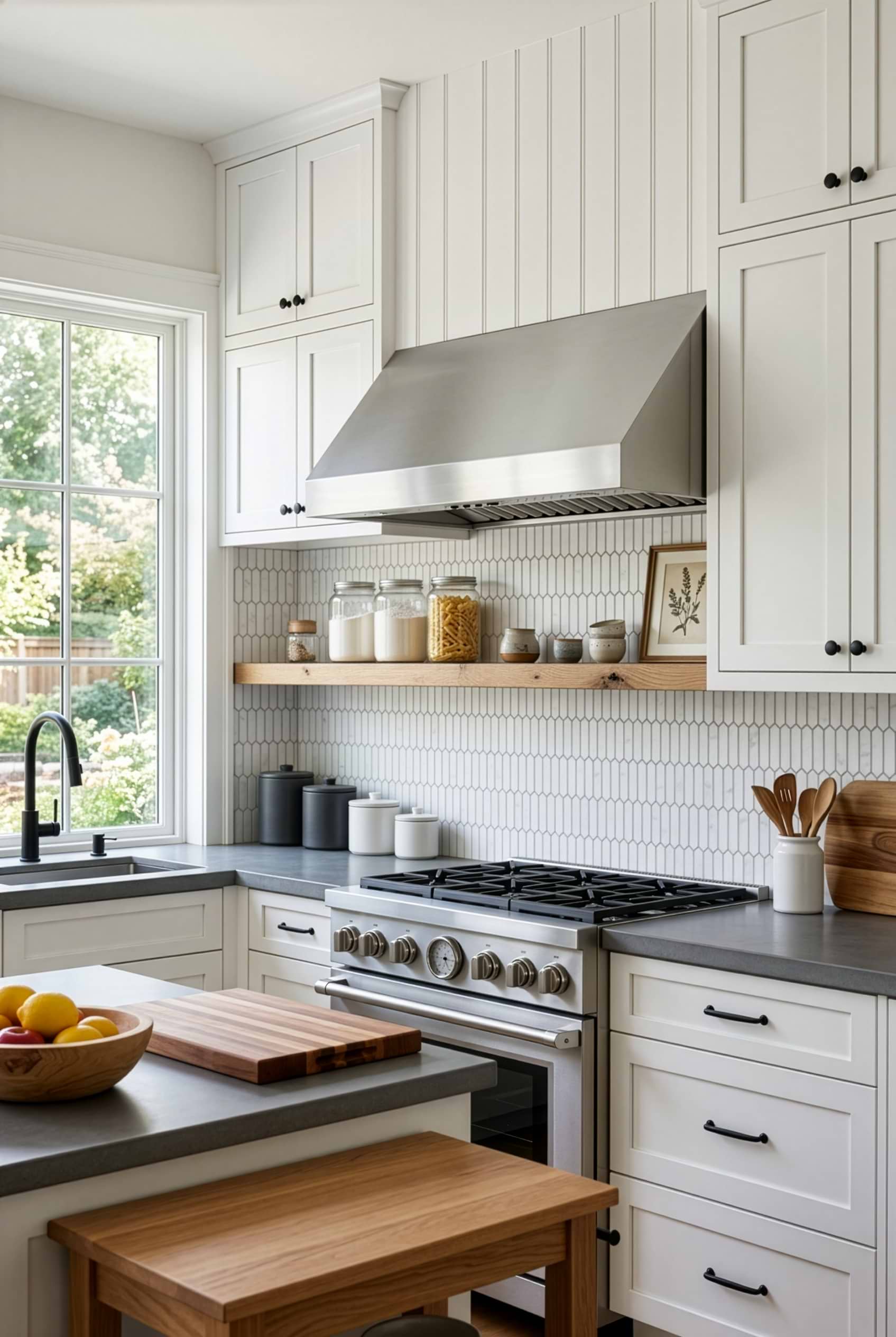 White Gray Marble Picket Mosaic Tile BA6321 White Gray Marble Picket Mosaic Tile BA6321