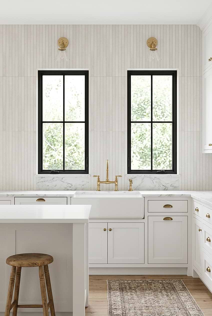 Beige Porcelain Farmhouse Kitchen Wall Tile BA4501 Beige Porcelain Farmhouse Kitchen Wall Tile BA4501