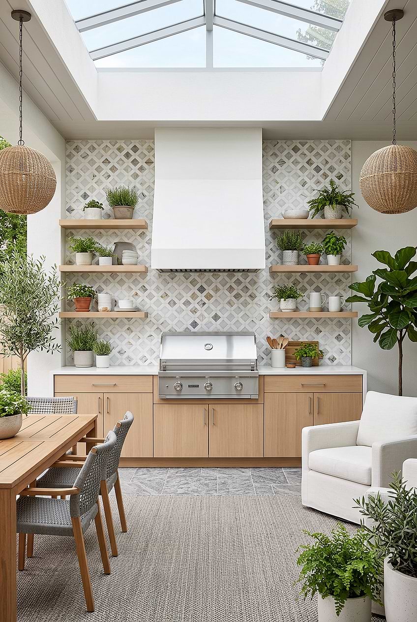 Multi Color Marble Diamond Kitchen BA6313