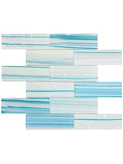 Ocean Wave Blue Glass Subway Tile BA5563 1