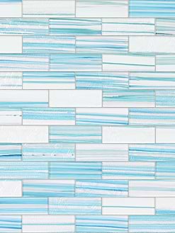Ocean Wave Blue Glass Subway Tile BA5563 2