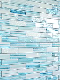 Ocean Wave Blue Glass Subway Tile BA5563 3