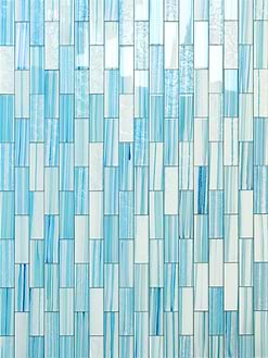 Ocean Wave Blue Glass Subway Tile BA5563 6
