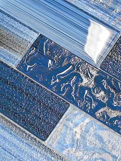 Pacific Blue Textured Glass Subway Tile BA5530 4