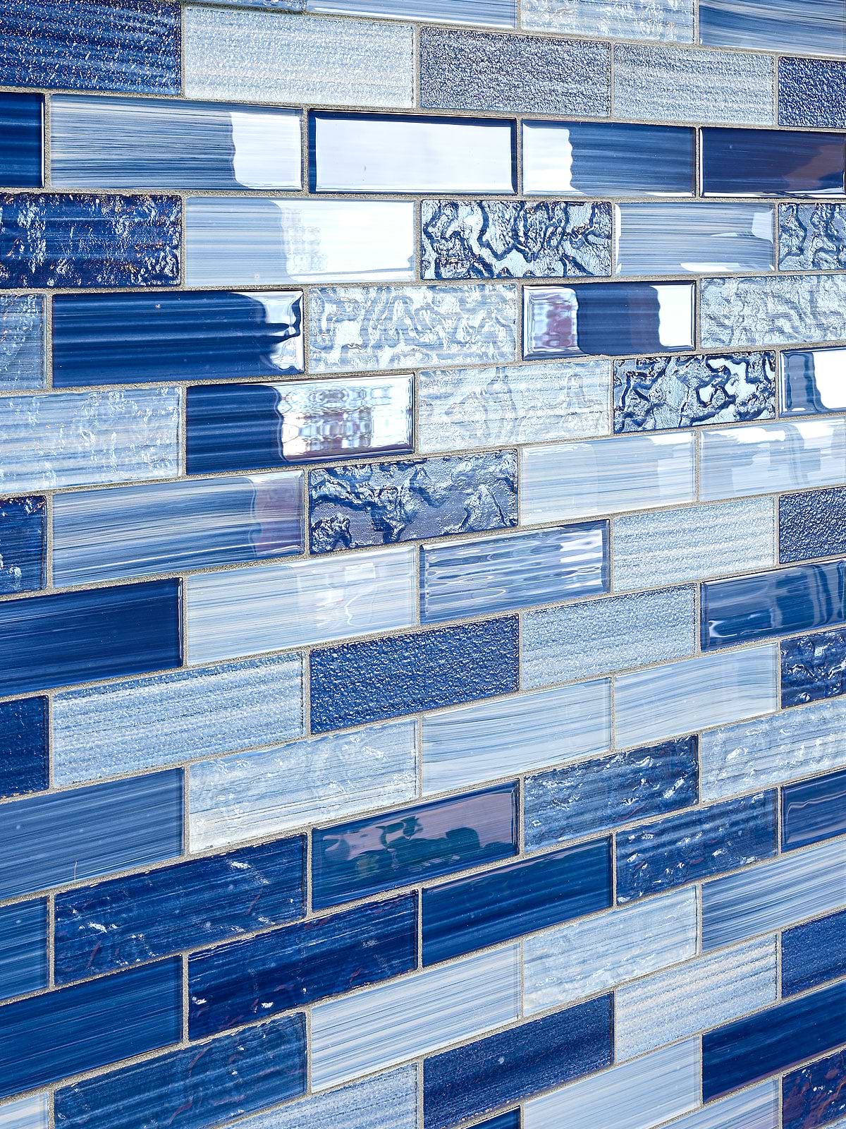 Pacific Blue Textured Glass Subway Tile BA5530 5