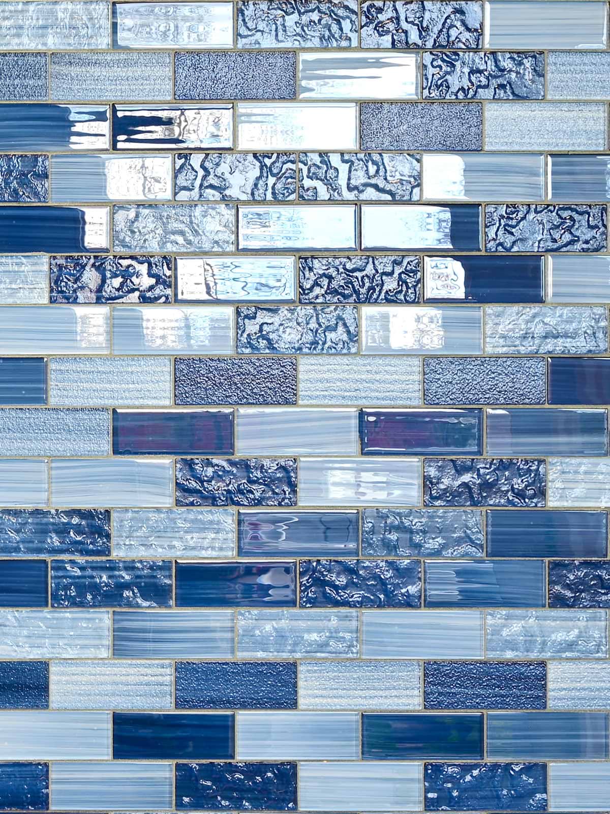 Pacific Blue Textured Glass Subway Tile BA5530 6