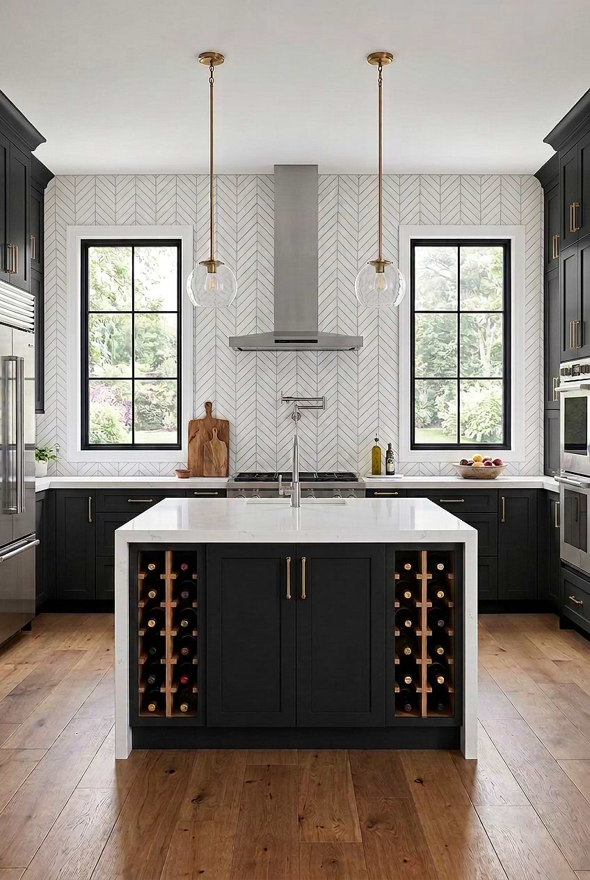 White Marble Chevron Kitchen Backsplash BA6322 White Marble Chevron Kitchen Backsplash BA6322