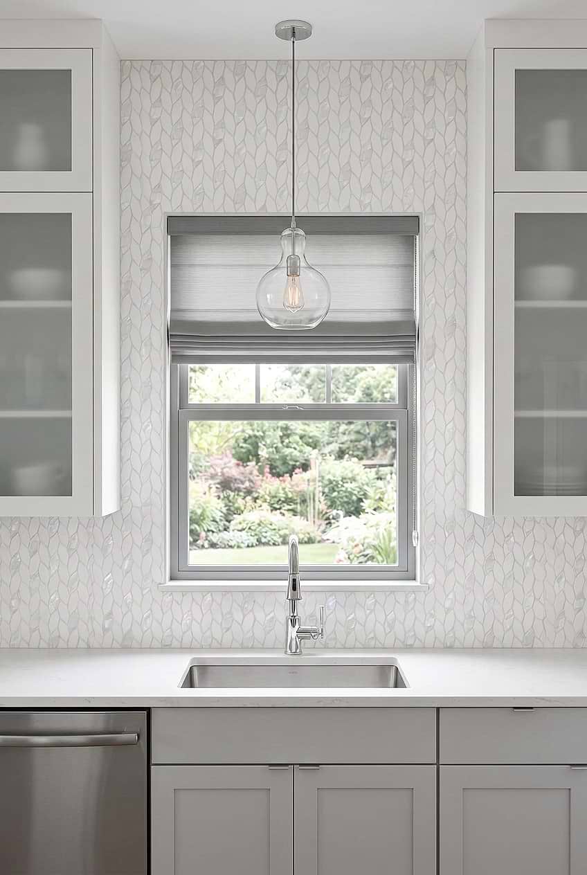 White Pearl Marble Leaf Mosaic Kitchen BA7005 blog White Pearl Marble Leaf Mosaic Kitchen BA7005
