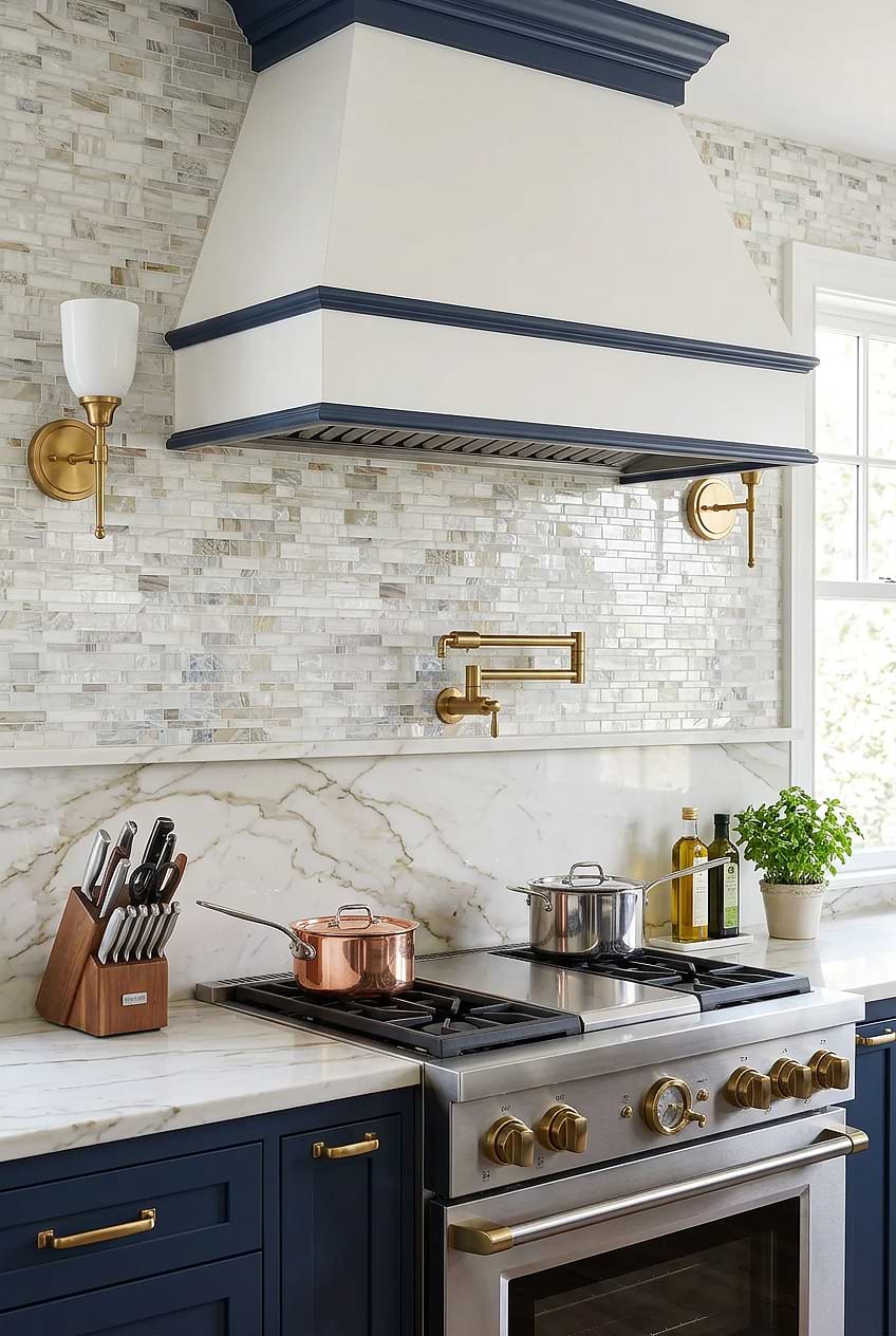 Beige Hand Cut Glass Mosaic Backsplash BA7015 Beige Hand Cut Glass Mosaic Backsplash BA7015