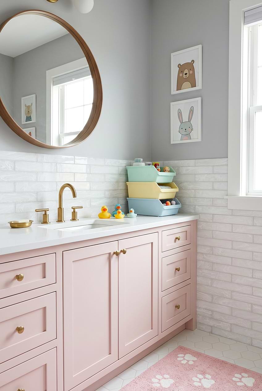 Milky White Glass Tile Wainscoting BA6707