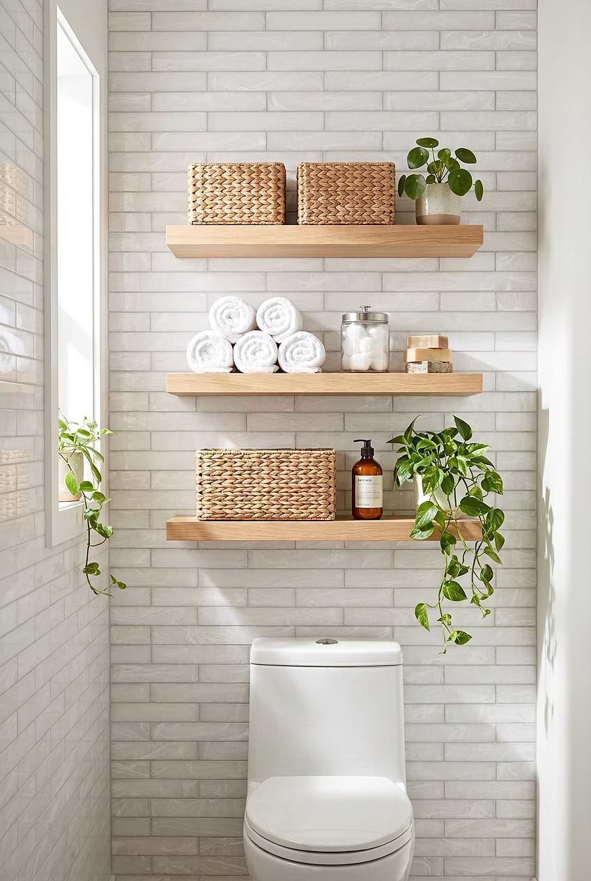 Milky White Glass Subway Bathroom Tile BA6707